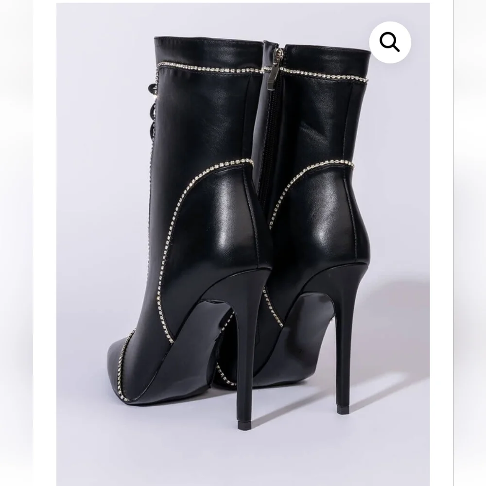 Women's stiletto Boots - Picture 2 of 2